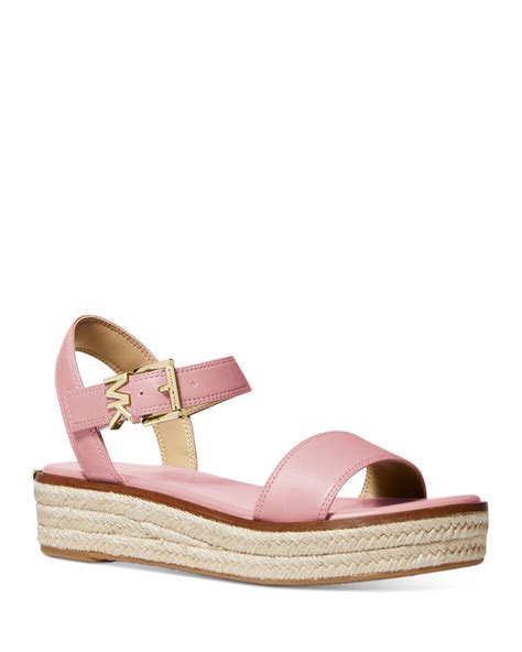 espadrille michael kors or rose|Michael Kors espadrilles sale.